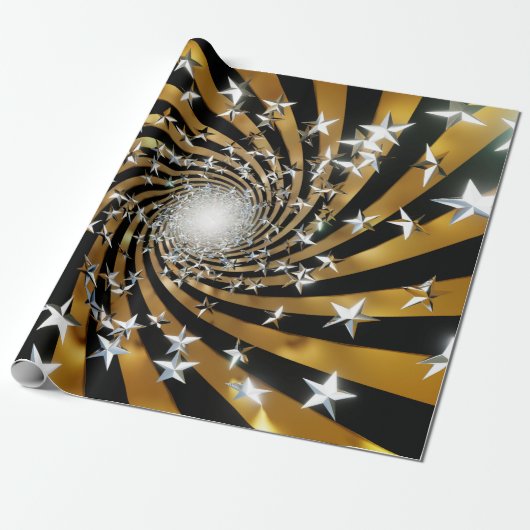 Papier Cadeau Fête et fête la scène (Déroulé)
