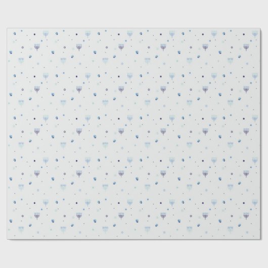 Papier Cadeau Fête Hanoukka (Plat)