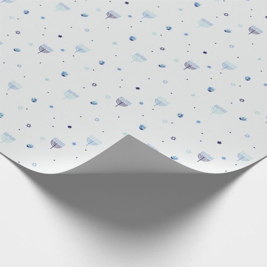 Papier Cadeau Fête Hanoukka (Coin)