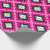Papier Cadeau Fête mexicaine colorée (Coin)