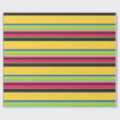 Papier Cadeau Fête mexicaine colorée (Plat)