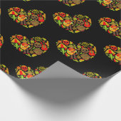 Papier Cadeau Fête mexicaine des morts Mexique (Coin)