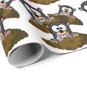 Papier Cadeau Fête nationale des moines (Coin rond)