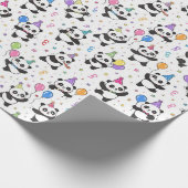 Papier Cadeau Fête Panda (Coin)