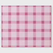 Papier Cadeau Fête rose tendance Jour de Noël (Plat)