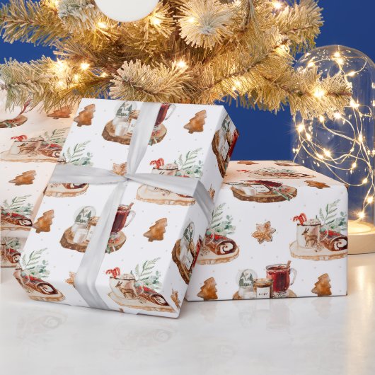Papier Cadeau Fêtes de Noël (Vacances)