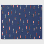 Papier Cadeau Fêtes des pirates 4 juillet (Plat)