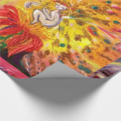 Papier Cadeau FÊTES DU JOUR / Imaginaire Noël Salutations (Coin)