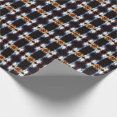 Papier Cadeau Feu | Carreau miroir | (Coin)