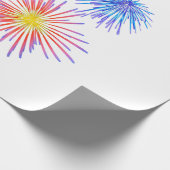 Papier Cadeau Feu d'artifice Fête de la Grande Partie Rackers (Coin)