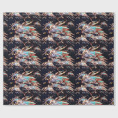 Papier Cadeau Feu d'artifice sur le mont Olivet (Plat)