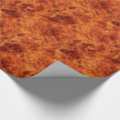 Papier Cadeau feu de flammes (Coin)