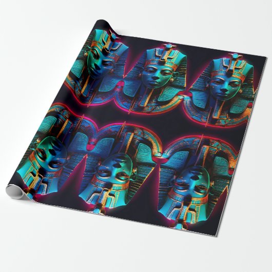 Papier Cadeau Feu des dieux (Déroulé)