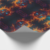 Papier Cadeau Feu des dieux (Coin)