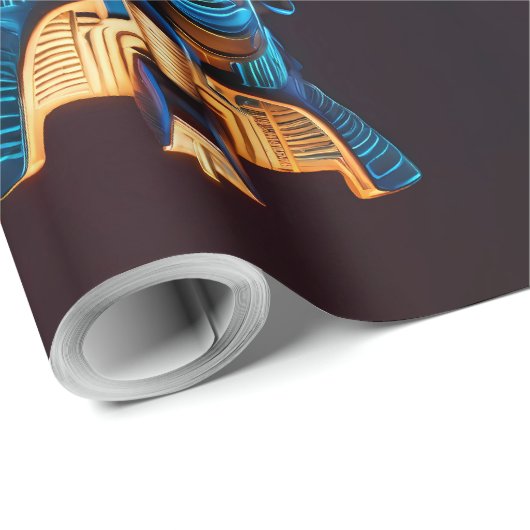 Papier Cadeau Feu des dieux (Coin rond)