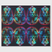 Papier Cadeau Feu des dieux (Plat)