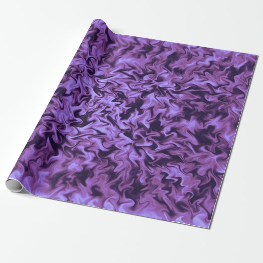 Papier Cadeau Feu Violet (Déroulé)