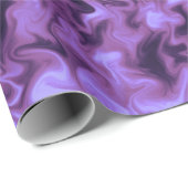 Papier Cadeau Feu Violet (Coin rond)