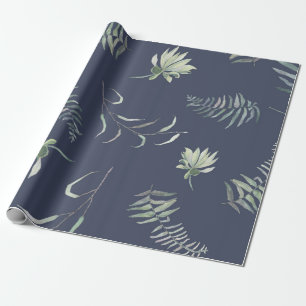 Papier Cadeau Feuillage floral