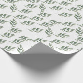 Papier Cadeau ☃ feuille (Coin)