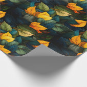 Papier Cadeau Feuille (Coin)