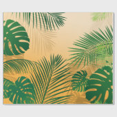 PAPIER CADEAU FEUILLE 4 (Plat)