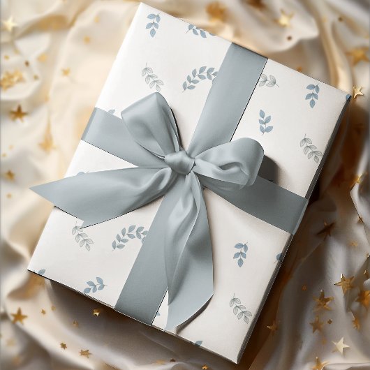 Papier Cadeau Feuille Boho simple et confortable Arrière - plan