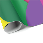 Papier Cadeau Feuille coloré (Coin rond)