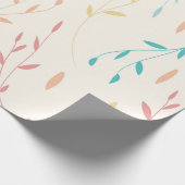 Papier Cadeau feuille d'arbre (Coin)
