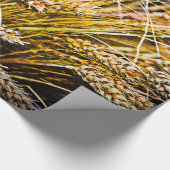 Papier Cadeau Feuille De Blé - Merci (Coin)