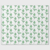 Papier Cadeau Feuille de céleri (Plat)
