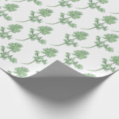 Papier Cadeau Feuille de céleri (Coin)