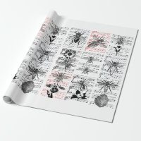 Feuille de fleurs d'abeilles Musique Notes musical