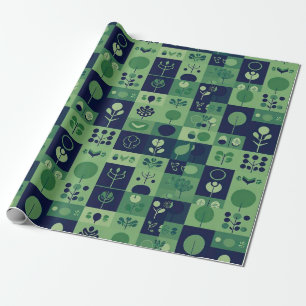 Papier Cadeau Feuille de papier-cadeau de fête, décoration saiso