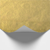 Papier Cadeau Feuille d'or de Faux imprimée (Coin)