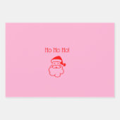 Papier Cadeau Feuille plat Xmas Gingersnap Wrapper Paper Set de  (Devant 2)