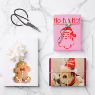 Papier Cadeau Feuille plat Xmas Gingersnap Wrapper Paper Set de 