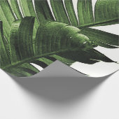 Papier Cadeau Feuille tropicale de banane (Coin)