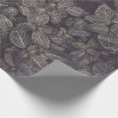 PAPIER CADEAU FEUILLE VERT (Coin)
