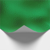 Papier Cadeau Feuille Verte (Coin)