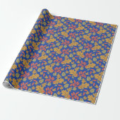Papier Cadeau feuilles (Déroulé)