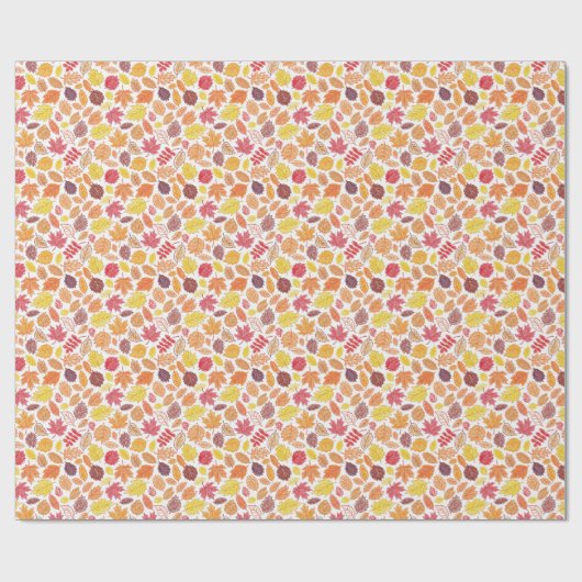 Papier Cadeau feuilles (Plat)