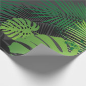 Papier Cadeau Feuilles 5 (Coin)