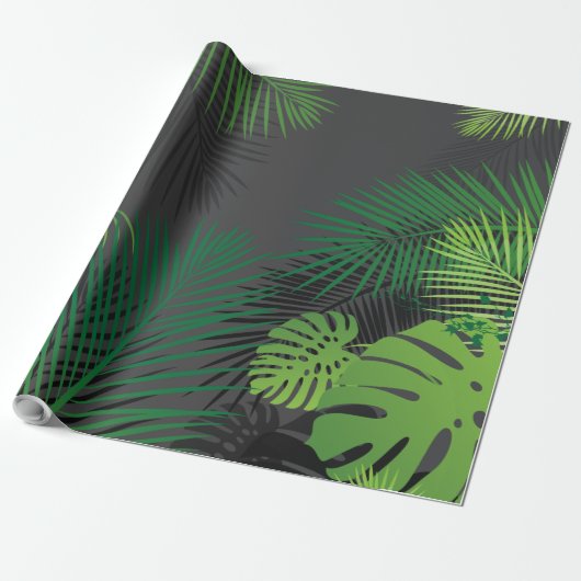 Papier Cadeau Feuilles 5 (Déroulé)