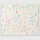 Papier Cadeau feuilles d'arbre (Plat)
