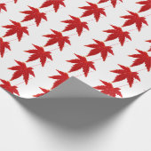 Papier Cadeau Feuilles d'automne (Coin)