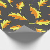 Papier Cadeau Feuilles d'automne (Coin)