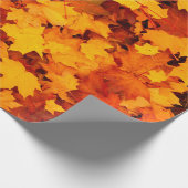 Papier Cadeau Feuilles d'automne feuillage feuilles d'automne (Coin)