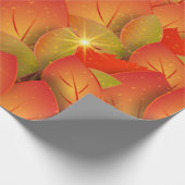 Papier Cadeau feuilles d'automne papier d'emballage (Coin)