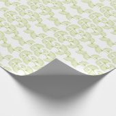 Papier Cadeau Feuilles de Ginko (Coin)